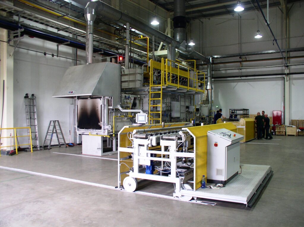 Kontakt - Ładowarka pieca typu RRMK